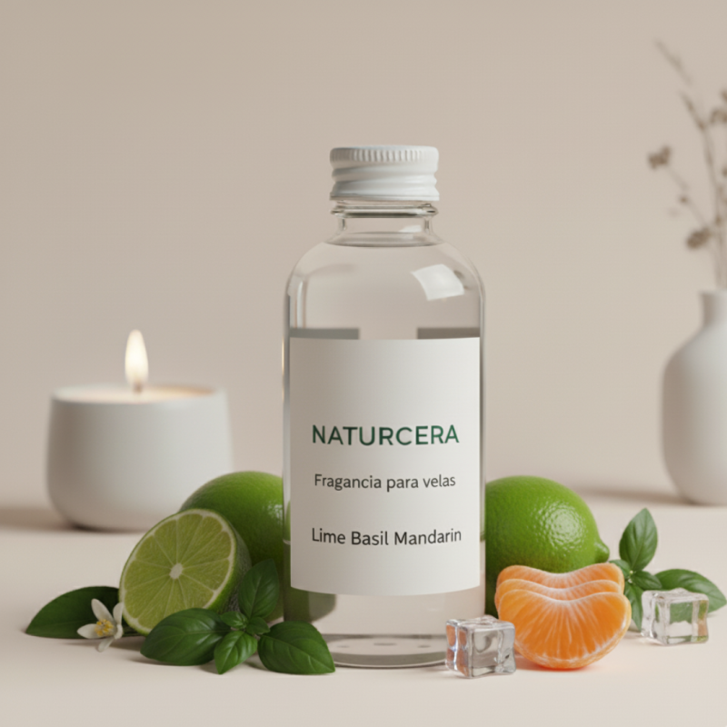 Fragancia para velas Lime basil mandarin