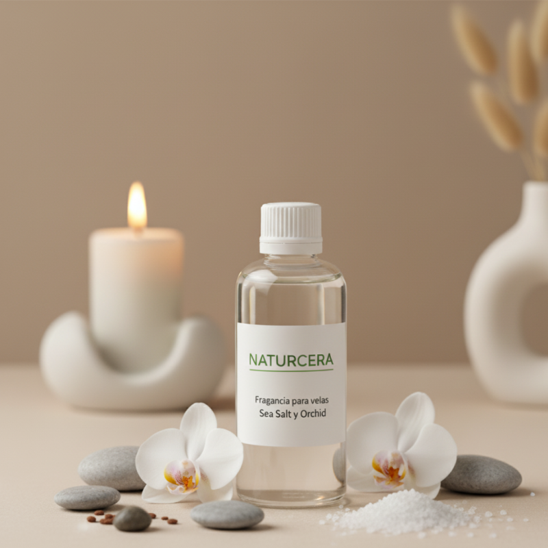 Fragancia para velas SEA SALT Y ORCHID
