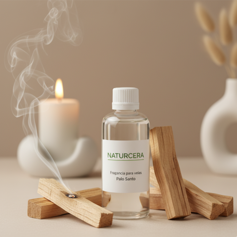 Fragancia para velas Palo santo