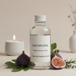 Fragranza di candela al fico mediterraneo