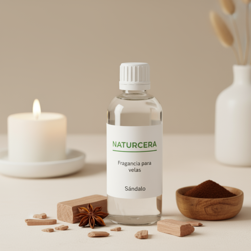 Fragancia para velas Sandalo