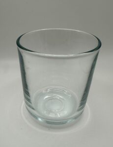 Vaso para velas de 280 ml  (12 unidades)