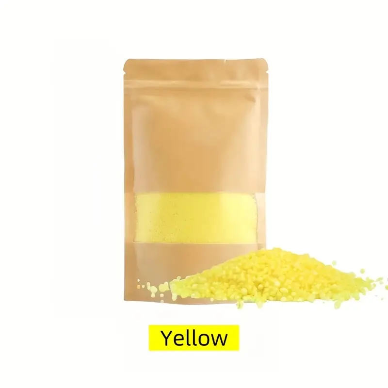 Cera para velas de polvo amarilla