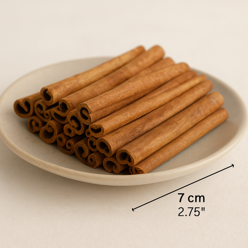 Ramas de Canela Natural – 7 cm 100g