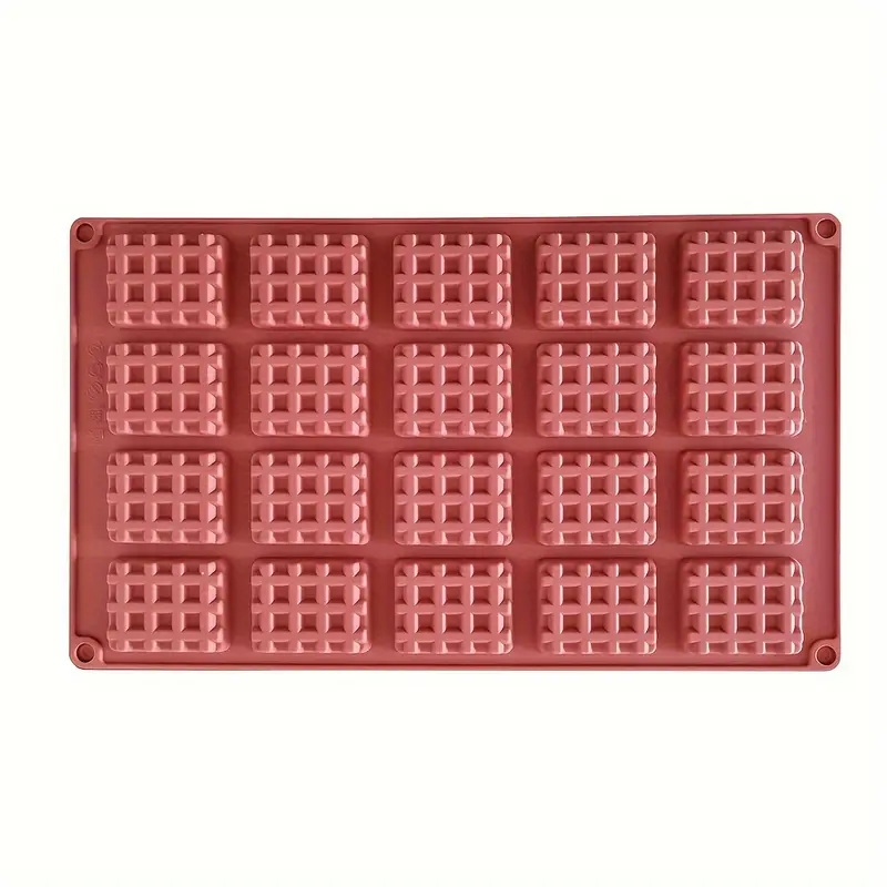 Moldes para wax melts con forma de chocolate