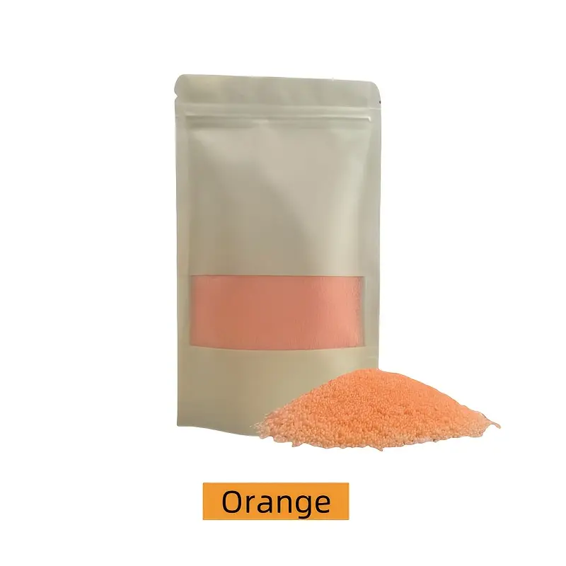 Cera para velas de polvo naranja
