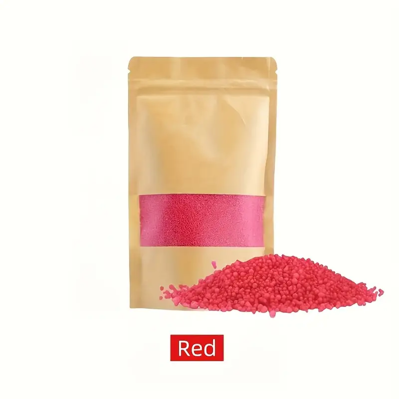 Cera para velas de polvo roja