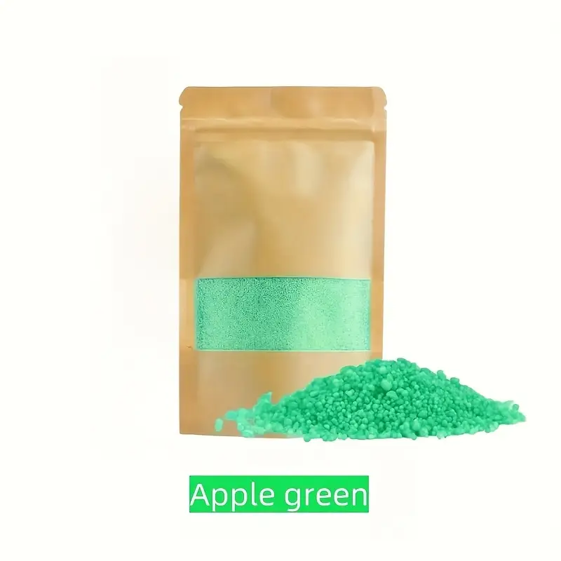 Cera para velas de polvo verde