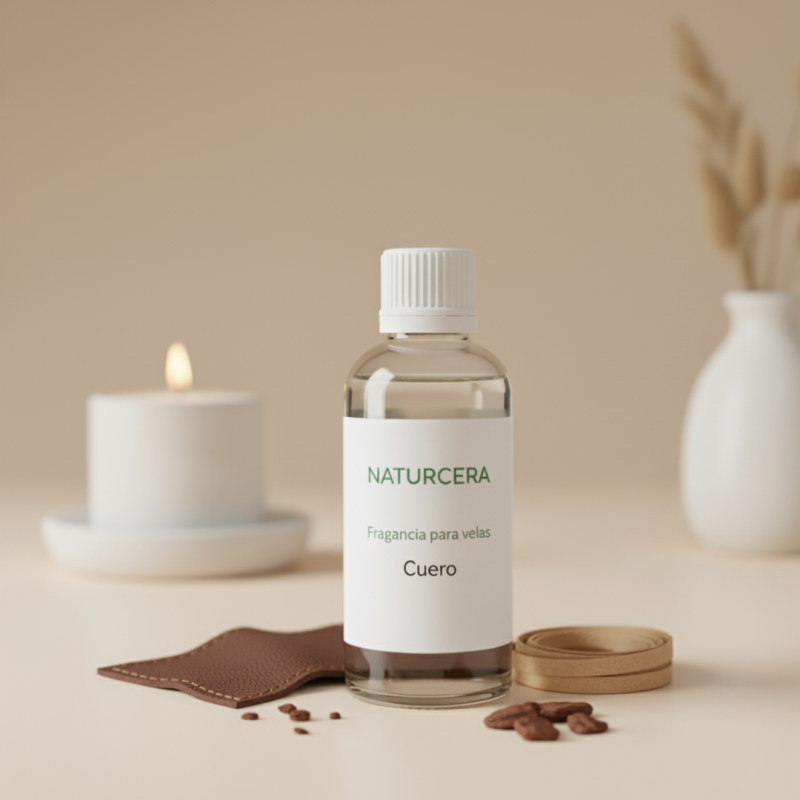 Fragancia para velas Cuero