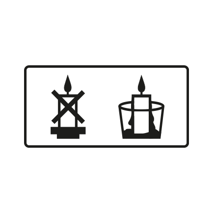 pictograma velas moldeadas