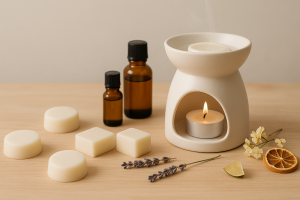 Hero imagen representando un Kit casero para crear Wax Melts