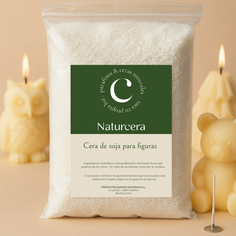 cera di soia per figure