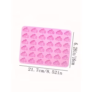 Molde de Silicona para Velas en Forma de Nube