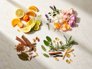 familias de fragancias para velas naturcera