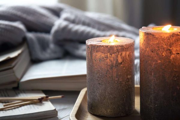 Velas hechas de parafina de Naturcera